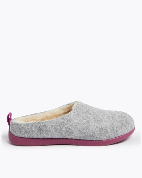 Women Faux-Fur Mules