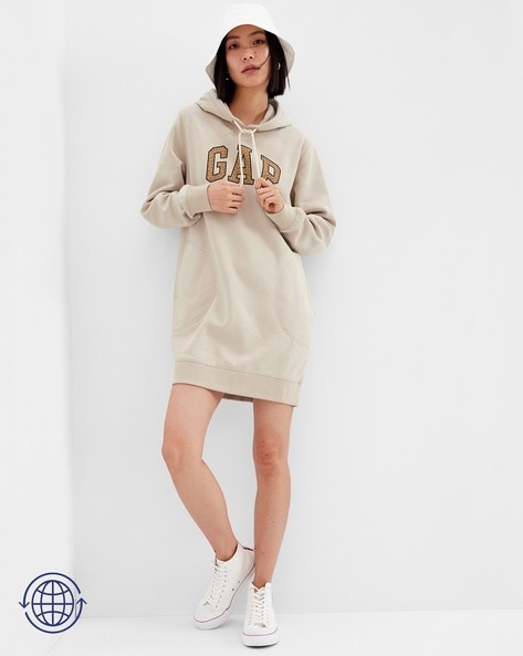 Hooded tshirt dress online