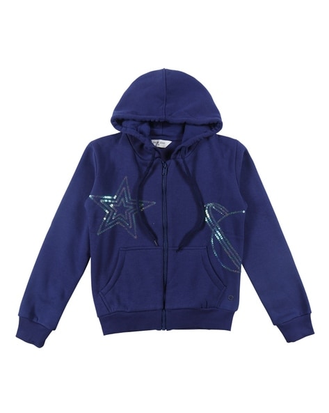 Buy Blue Jackets Shrugs for Girls by GINI JONY Online Ajio