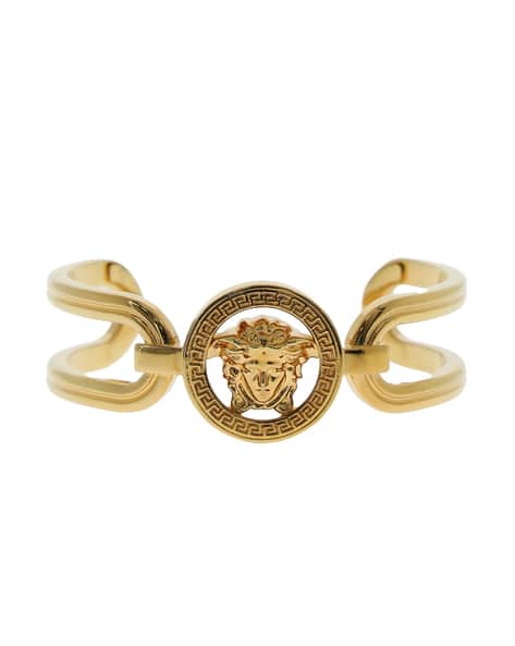 Buy VERSACE Medusa 95 Cuff Bracelet Gold Color Women AJIO LUXE