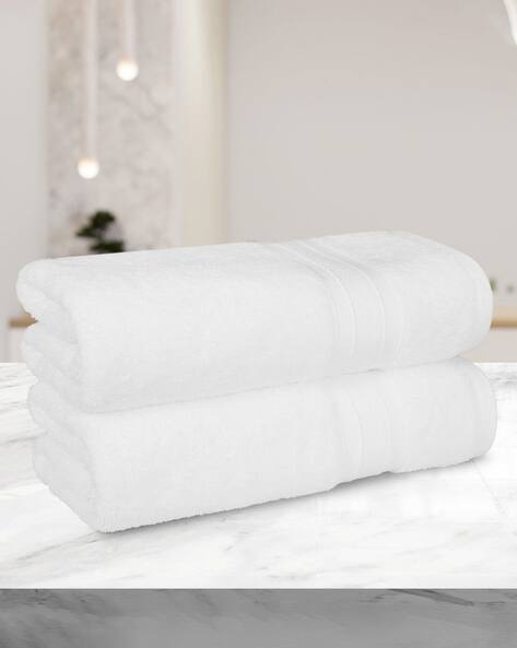 MYTRIDENT Set of 2 Cotton Bath Towels 53" x 27"