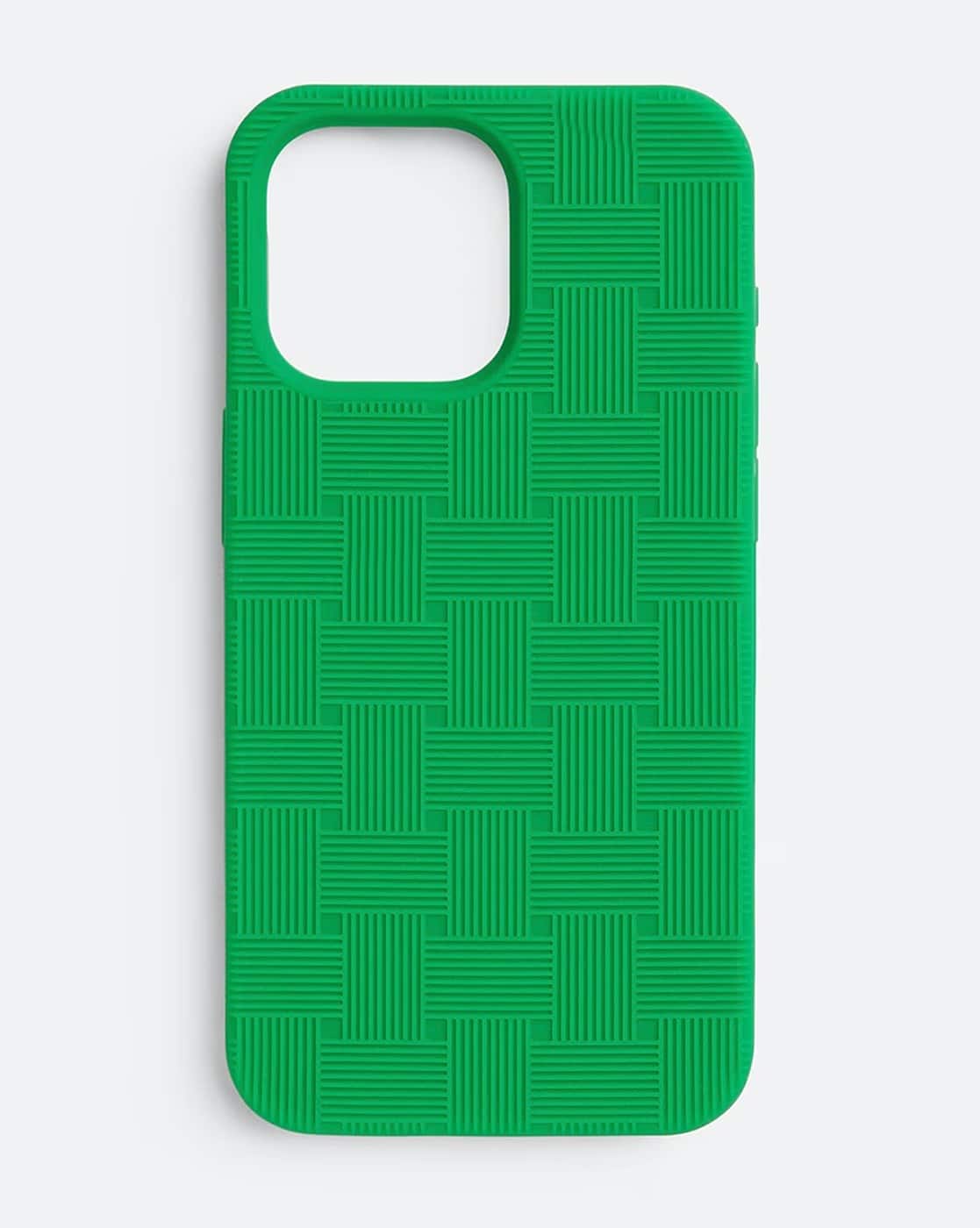 Buy BOTTEGA VENETA Intreccio Rubber Silicone Case for iPhone 15