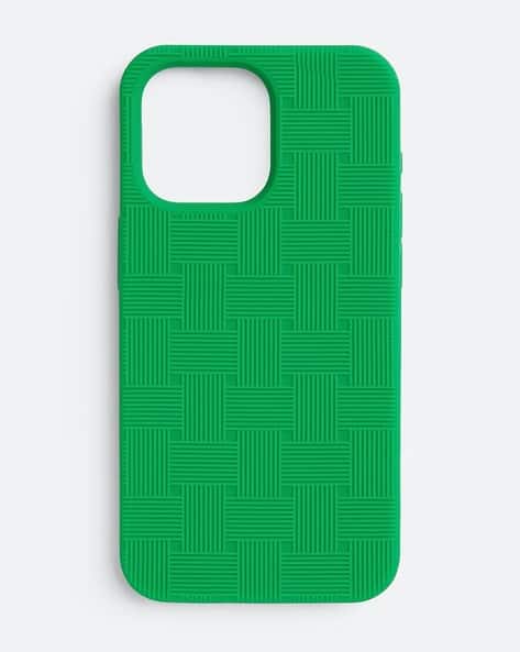 Bottega Veneta iPhoneケース 15pro グリーン Buy BOTTEGA VENETA Intreccio Rubber Silicone Case for iPhone 15