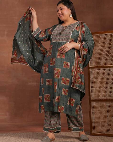 Libas women's printed straight kurta hotsell