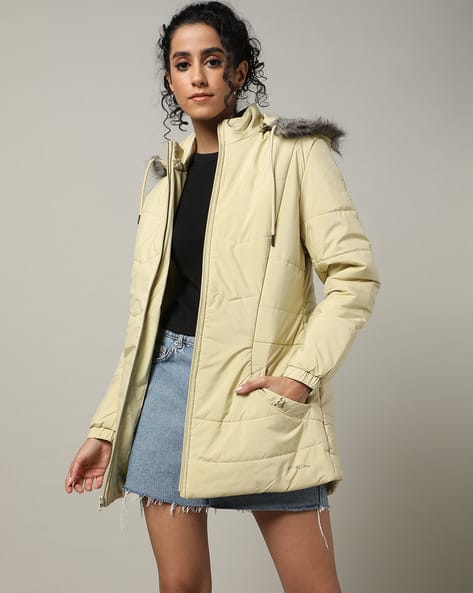 Women Regular Fit Puffer Jacket
