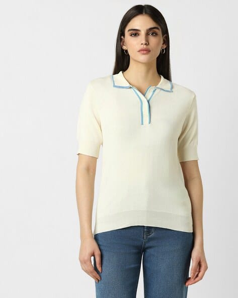 Buy White Tshirts for Women by VAN HEUSEN Online