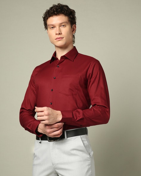 Van Heusen Men Slim Fit Shirt