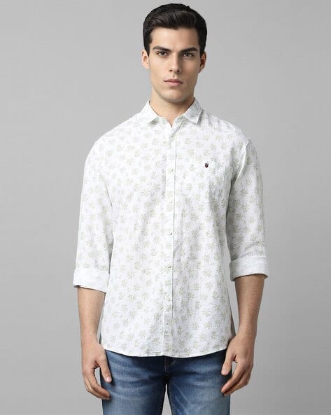Slim Fit Lp Jeans Shirts Price Men Floral Print Slim Fit Shirt