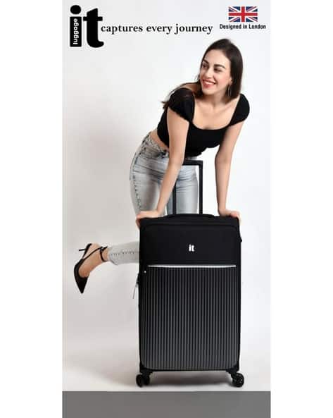 Buy Black Luggage Trolley Bags for Men by It Luggage Online