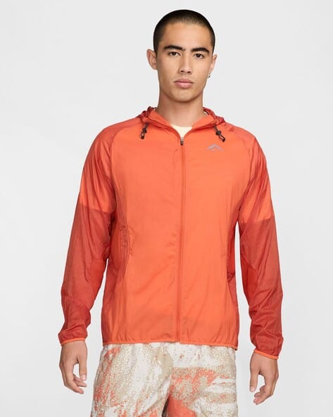 mens orange nike jacket