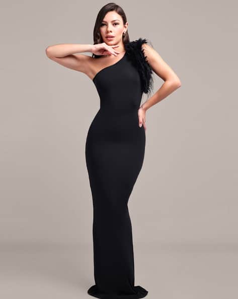 Buy IKI CHIC Women One-Shoulder Bodycon Dress Online | Ajio.com