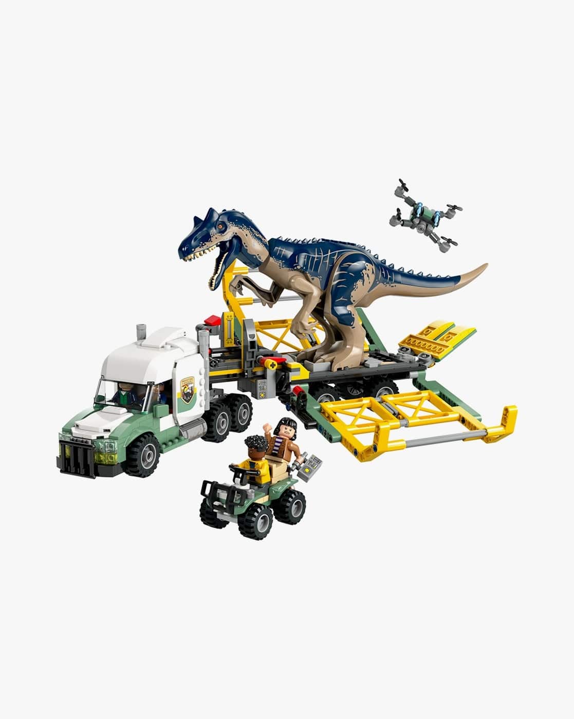Jurassic World Dinosaur Missions Allosaurus Transport Truck