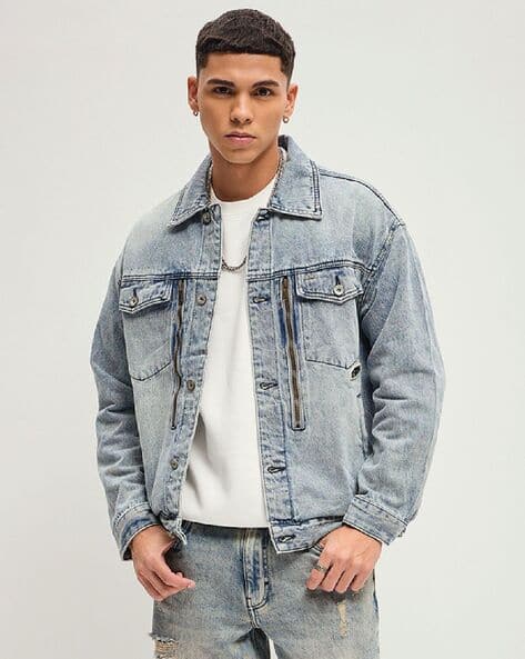 Buy Blue Jackets Coats for Men by THE BEAR HOUSE Online