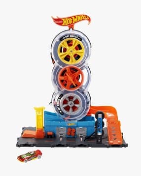 hot wheels City Super Twist Tire Shop-picture-28
