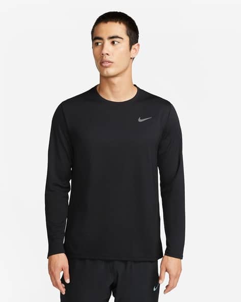 NIKE Men AS DF UV MILER TOP LS T-Shirt