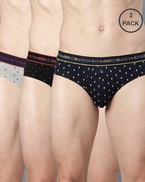 force nxt Pack of 3 Men Printed Briefs-picture-15