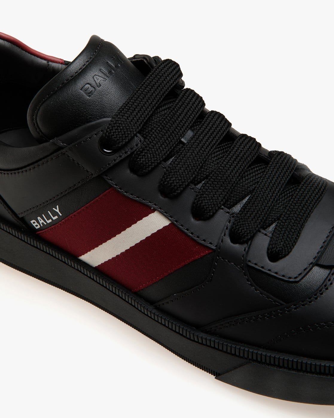 Buy Bally Rebby CH Leather Sneakers | Black Color Men | AJIO  display picture 2