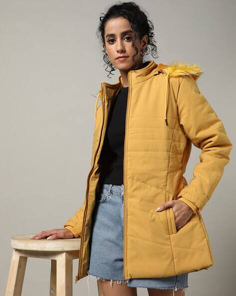 Buy Yellow Jackets Coats for Women by Fort Collins Online - Main Image