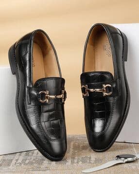 teakwood leathers Men Round-Toe Slip-On Loafers-picture-38