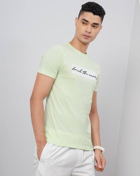 Buy Green Tshirts for Men by Genoa Online