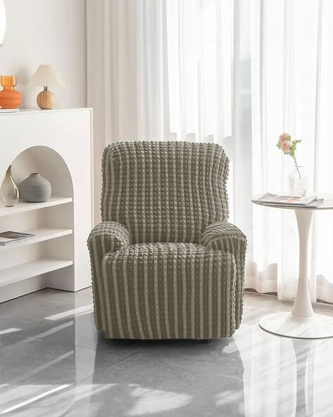 Cortina Eyelet Curtain Stretchable Bubble Recliner with Skirt