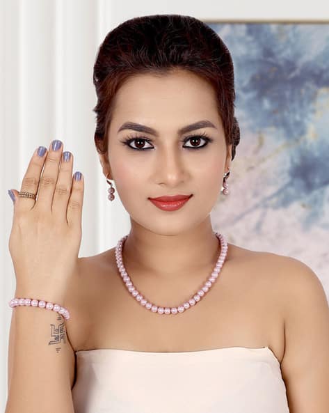 Buy Gold FashionJewellerySets for Women by Jiyanshi Fashion Online