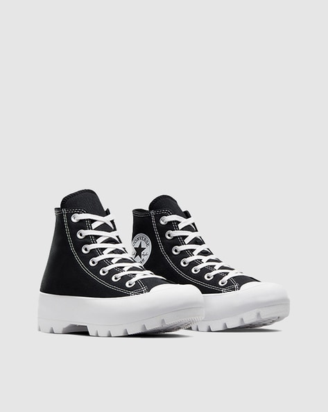 Converse Round-Toe High-Top Lace-Up Sneakers