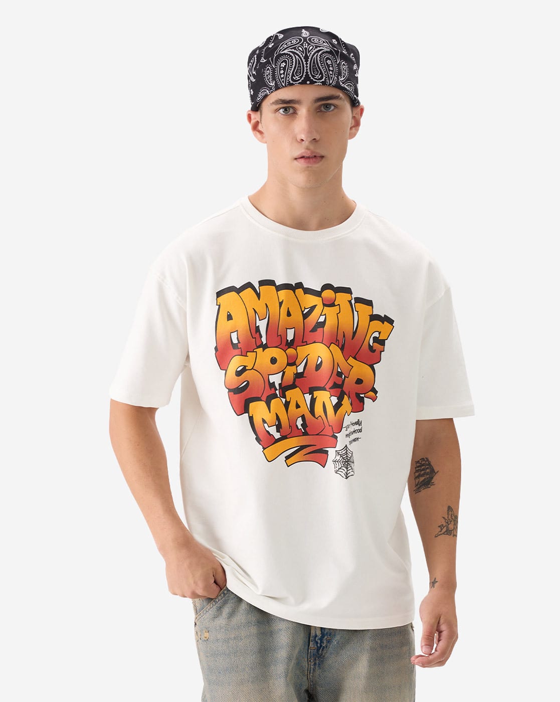 Buy White Tshirts for Men by THE SOULED STORE Online | Ajio.com