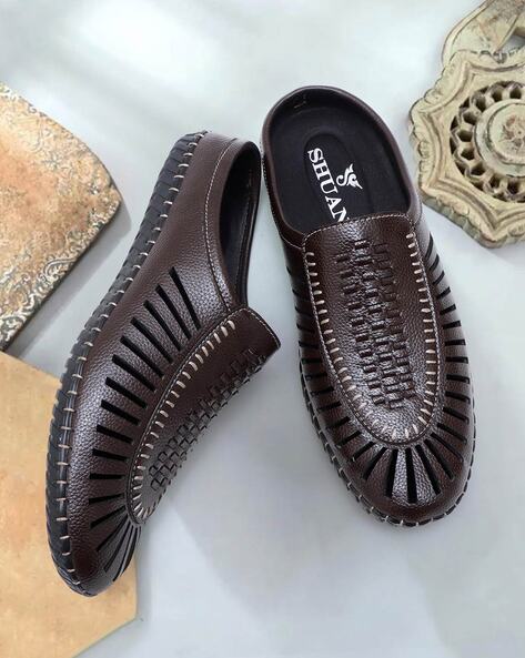 Men Slip-On Sandals with Synthetic Upper