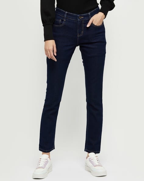 Women High-Rise Slim Fit Jeans