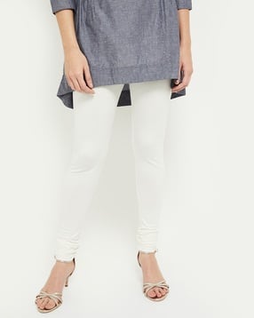 Women Churidar with Elasticated Waist