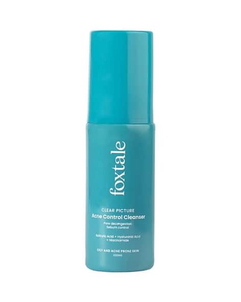 FOXTALE Clear Picture Acne Control Cleanser For Oily And Acne Prone Skin Face Wash