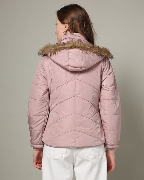 Buy Pink Jackets Coats for Women by Fort Collins Online Ajio