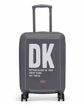 dkny Unisex Bold Hard Trolley Bag - Cabin-picture-18