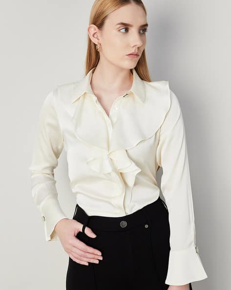 Women Regular Fit Shirt Top