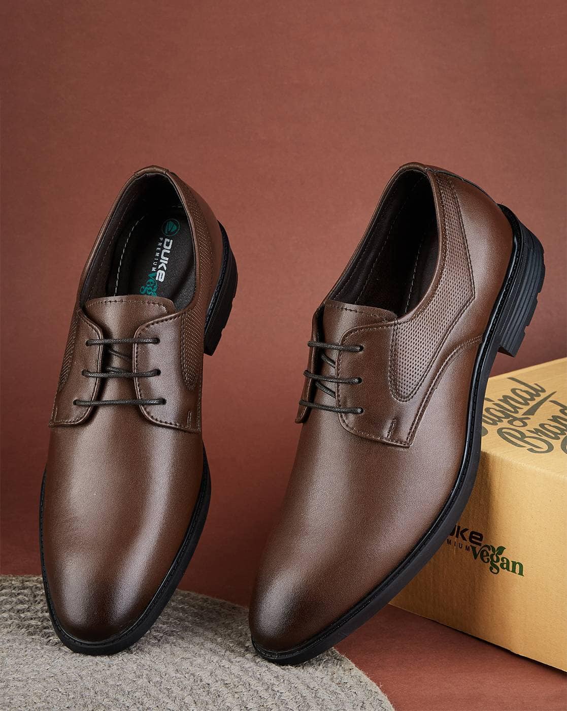 Buy Brown Formal Shoes for Men by DUKE Online