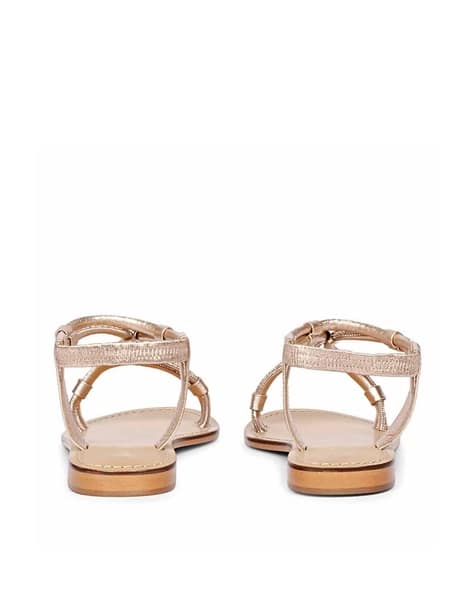guess rose gold sandals