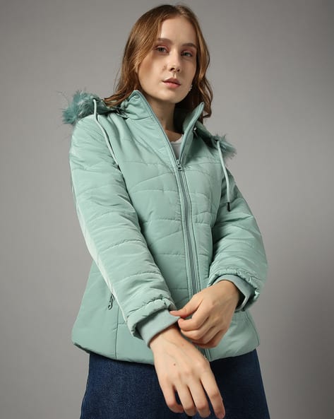 Buy Green Jackets Coats for Women by Fort Collins Online