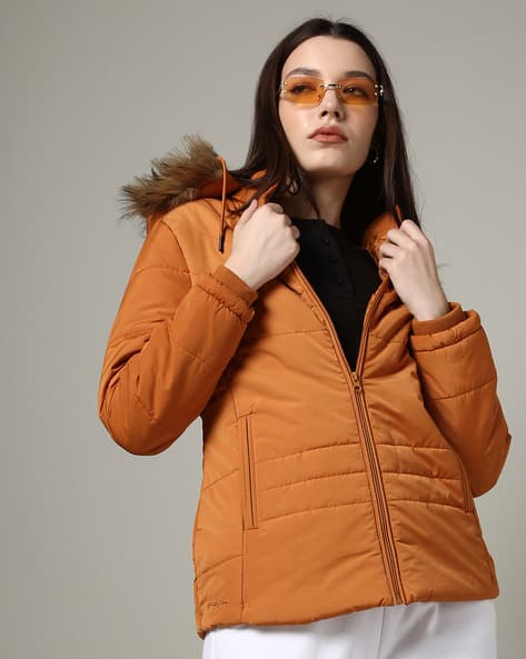 Buy Tan Jackets Coats for Women by Fort Collins Online