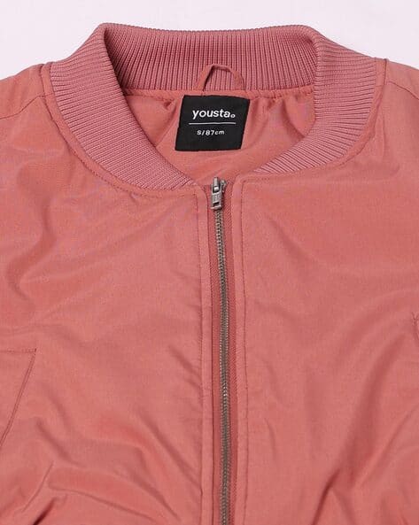 Women Quilted Fitted Bomber Jacket