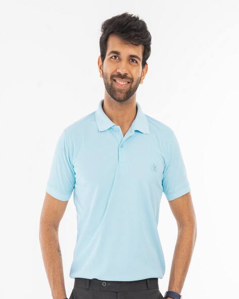 Buy ALLESKLEIDER Pack of 3 Men Relaxed Fit Pol Online | Ajio.com