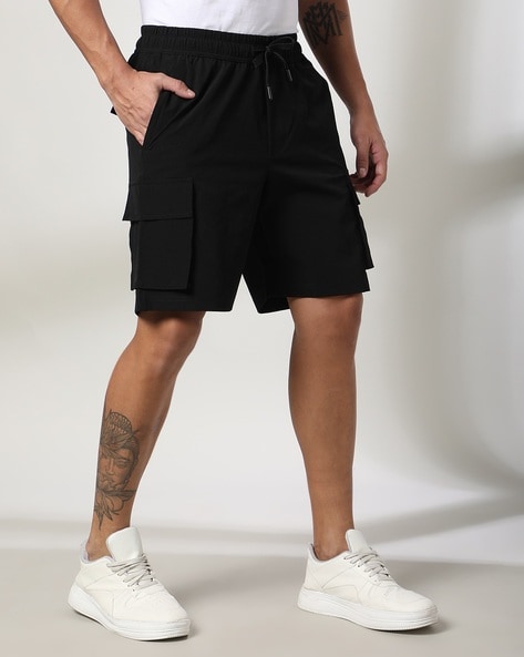 Men Regular Fit Cargo Shorts