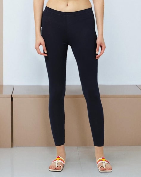 Buy Navy Blue Leggings for Women by AVAASA MIX N MATCH Online Ajio