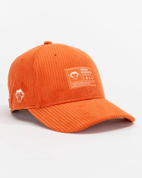 Unisex Corduroy Baseball Cap with Brand Legacy Patch