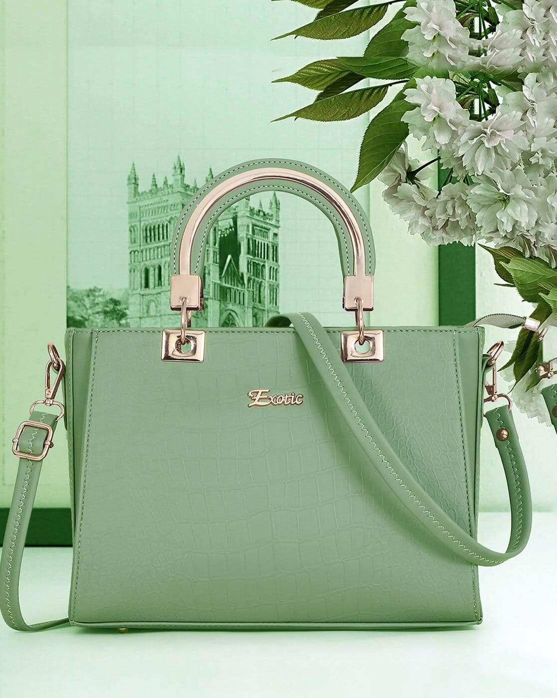 Buy Sea Green Handbags for Women by EXOTIC Online | Ajio.com