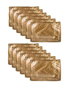 atorakushon Set of 12 Satin Saree Organizers-picture-29