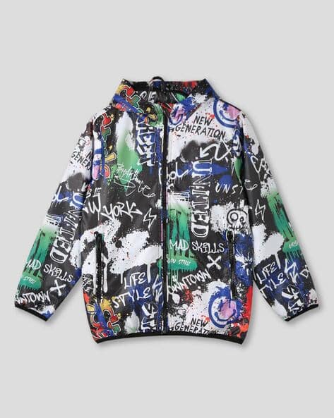 Buy Multicoloured Jackets Coats for Boys by Wotnot by AZORTE