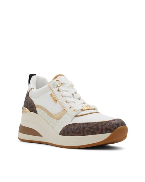 ALDO Women Colourblock Sneakers with Lace Fastening