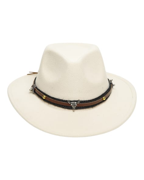 Buy Off White Caps Hats for Men by Chokore Online