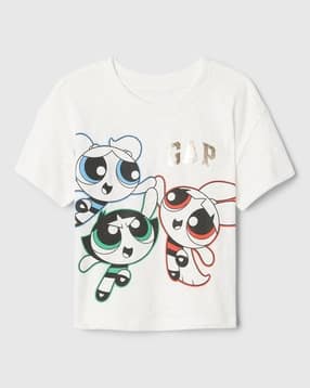 gap kids Graphic Print Relaxed Fit Short Sleeves Knitted T-Shirt-picture-30